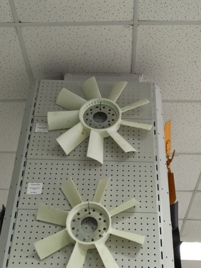 Вентилятор 9 лопаст. (пласт.) Д-260