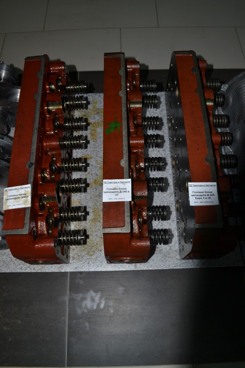 Головка блока цилиндров Д-245 в сб. — 1