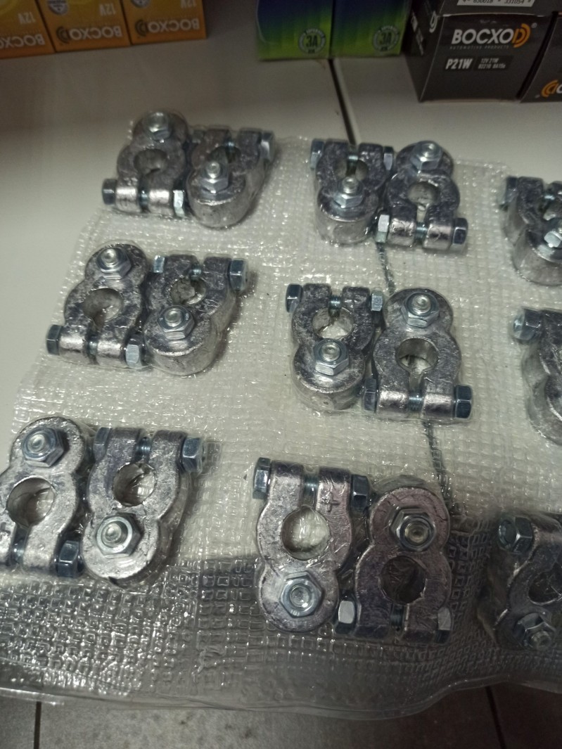 Клеммы АКБ свинец усиленные — 2