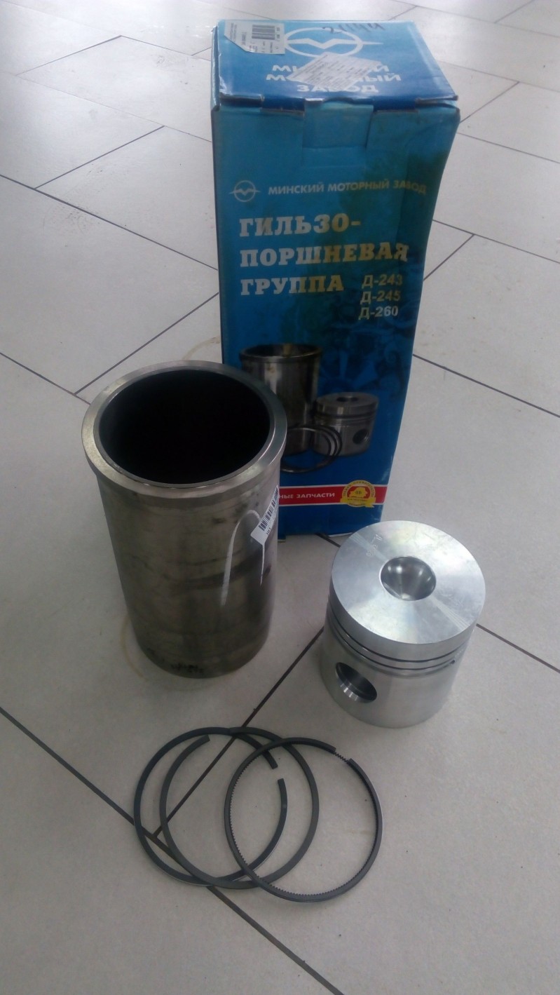 Комплект гильз-порш-кол Д-240"ММЗ"(3кол.)пал.D=38 — 1