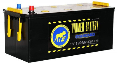 АКБ Тюмень 6СТ-190 12В L